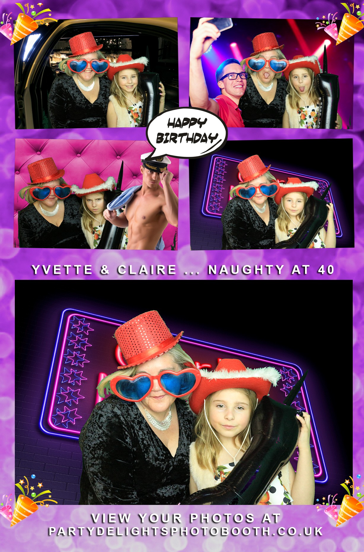 Yvette and Claire’s 40th birthday! - Prints | View more photos from the event at gallery.partydelightsphotobooth.co.uk/u/PartyDelightsPhotoBooth/Yvette-and-Claire’s-40th-birthday-Prints